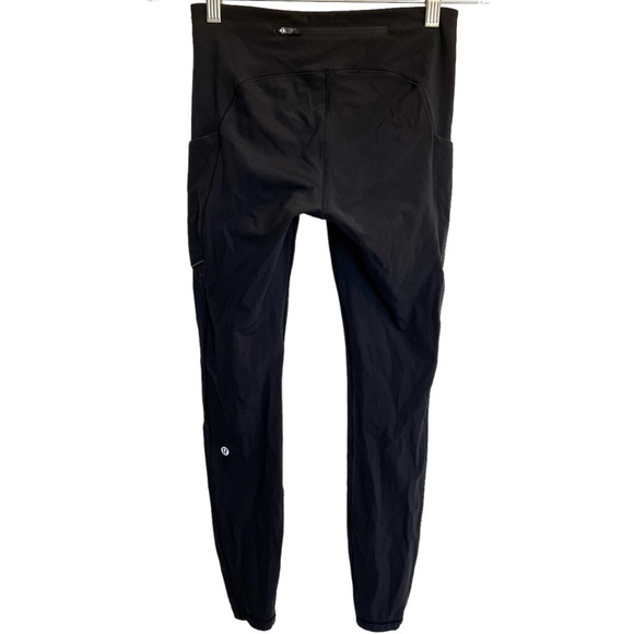 Lululemon women’s Speed Up leggings size 4 black. - Picture 3 of 12